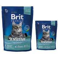 Brit Premium Cat Sensitive 800 g + 300 g for free - Pet Food Set