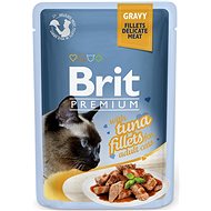 Brit Premium Cat Delicate Fillets in Gravy with Tuna 85g - Cat Food Pouch