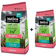 Nativia Puppy Lamb & Rice 15 + 3kg - Kibble for Puppies