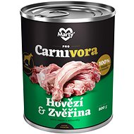 MARTY ProCarnivora for Dogs - game + beef 800g - Canned Dog Food