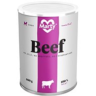 MARTY Essential for Dogs 100% Meat - beef 400g - Canned Dog Food
