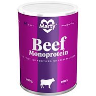 MARTY Monoprotein 100 % mäso – hovädzie 400 g - Konzerva pre psov