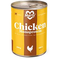 MARTY Monoprotein 100% Meat - chicken 400g - Canned Dog Food
