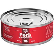MARTY Monoprotein 100% Meat - pork 100g - Canned Dog Food