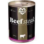 MARTY Signature 100% Meat - beef steak 300g - Canned Dog Food