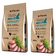 Fitmin cat Purity Urinary - 1.5 kg + 400 g free - Pet Food Set