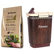 Fitmin cat Purity Senior 10 kg + Barel na granuly 10 l - Granule pre mačky