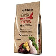 Fitmin Purity Kitten s čerstvým kuracím a pečeňou pre mačiatka 400 g - Granule pre mačiatka