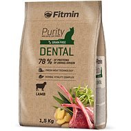 Fitmin Purity Cat Dental s čerstvým jahňacím pre zdravé zuby a ďasná 1,5 kg - Granule pre mačky