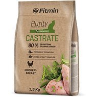 Fitmin Purity Cat Castrate s čerstvým kurčaťom pre kastrované mačky 1,5 kg - Granule pre mačky