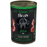 Fitmin for Life Jahňacie konzerva pre psov  400 g - Konzerva pre psov