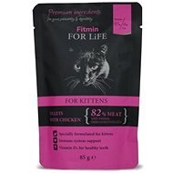 FFL For Kittens Fillets with Chicken 85g - Cat Food Pouch