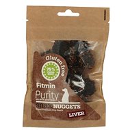 Fitmin Dog Purity Snax NUGGETS Liver 64g - Dog Treats