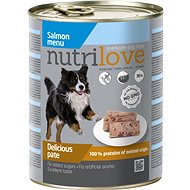 Nutrilove Delicious Pate Salmon Menu 800g - Canned Dog Food