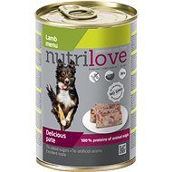 Nutrilove Delicious Pate Lamb Menu 400g - Canned Dog Food