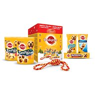 Pedigree Christmas Dog Stocking with Toy 377g - Gift Pack for Dogs