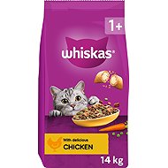 Whiskas csirkés macskatáp felnőtt macskáknak, 14 kg - Macskatáp
