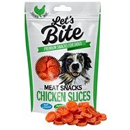 Let’s Bite Meat Snacks Chicken Slices 80 g - Maškrty pre psov