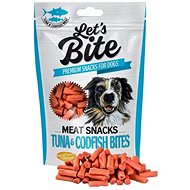 Let’s Bite Meat Snacks Tuna & Codfish Bites 80g - Dog Treats