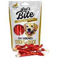 Let’s Bite Chewbones  Sticks with Duck 80g - Dog Treats