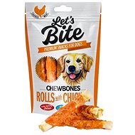 Let’s Bite Chewbones  Rolls with Chicken, 110g - Dog Treats