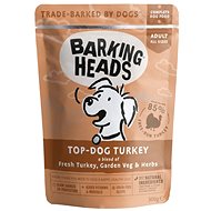 Barking Heads Top Dog Turkey capsule 300 g - Dog Food Pouch