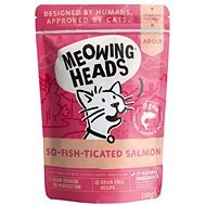 Meowing Heads So-fish-ticated Salmon Pouch 100g - Cat Food Pouch