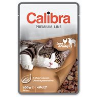 Calibra Cat Premium Adult Lamb & Poultry Pouch 100g - Cat Food Pouch