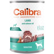 Calibra Dog Sensitive Canned Lamb 400g - Canned Dog Food