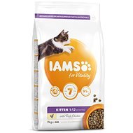IAMS Cat Kitten Chicken 2 kg - Granule pre mačiatka