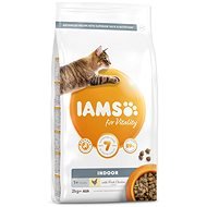 IAMS Cat, Adult Indoor, Chicken, 2kg - Cat Kibble