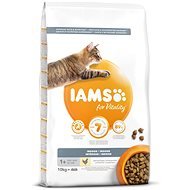 IAMS Cat, Adult Indoor, Chicken, 10kg - Cat Kibble