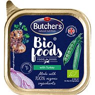 Butcher's Bio Dog Tray with Turkey, 150g - Dog Food in Tray