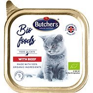 Butcher's Bio vanička pre mačky s hovädzím mäsom 85 g - Vanička pre mačky