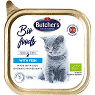 Butcher's Bio Cat Tray with Fish, 85g - Cat Food in Tray