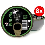 FALCO CAT 120g Deer Rumo, 8 pcs - Canned Food for Cats
