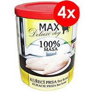 MAX Deluxe Chicken Breast without Bone 800g, 4 pcs - Canned Dog Food