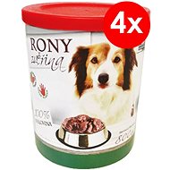 RONY Game 800g, 4 pcs - Canned Dog Food