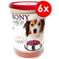 RONY Meat 400g, 6 pcs - Canned Dog Food