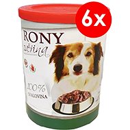 RONY Game 400g, 6 pcs - Canned Dog Food