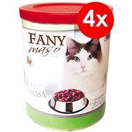 FANY Meat 800g, 4 pcs - Canned Food for Cats