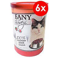 FANY Beef 400g, 6 pcs - Canned Food for Cats