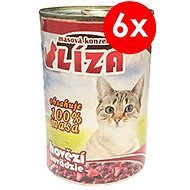 LIZE Beef, 400g, 6 pcs - Canned Food for Cats