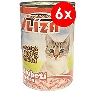 LIZE Poultry 400g, 6 pcs - Canned Food for Cats