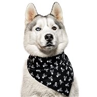 Chiweto Brut M, Black, Skull - Dog Scarves