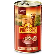 Propesko Dog Pieces of Game + Poultry 1240g - Canned Dog Food