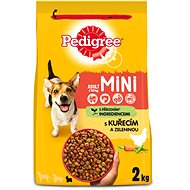 Pedigree Mini with Chicken and Vegetables 2kg - Dog Kibble