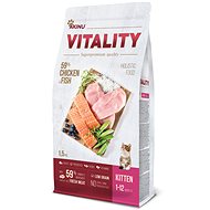 AK VITALITY Cat Kitten Chicken & Fish 1.5kg - Kibble for Kittens