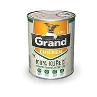 Grand Adult Dog Deluxe 100% Chicken 400g - Canned Dog Food