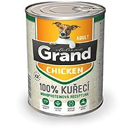Grand Adult Dog Deluxe 100% Chicken  400g (EU) - Canned Dog Food
